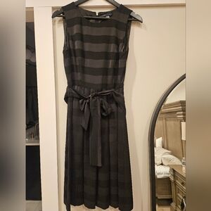 Tommy Hilfiger sz 6 Womens A-Line Blk Dress